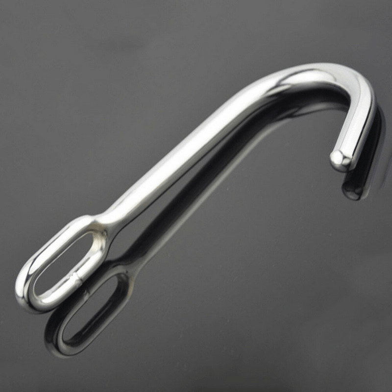 Thick Metal Anal Hook / Stainless Steel Butt Plug / Sex Toy for Men and Women - EVE's SECRETS