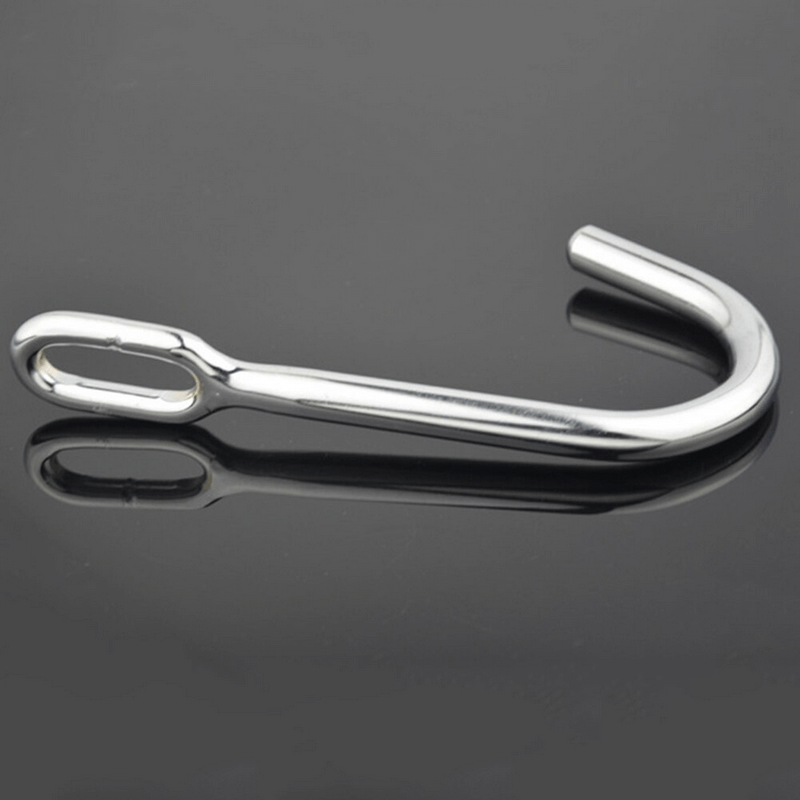 Thick Metal Anal Hook / Stainless Steel Butt Plug / Sex Toy for Men and Women - EVE's SECRETS