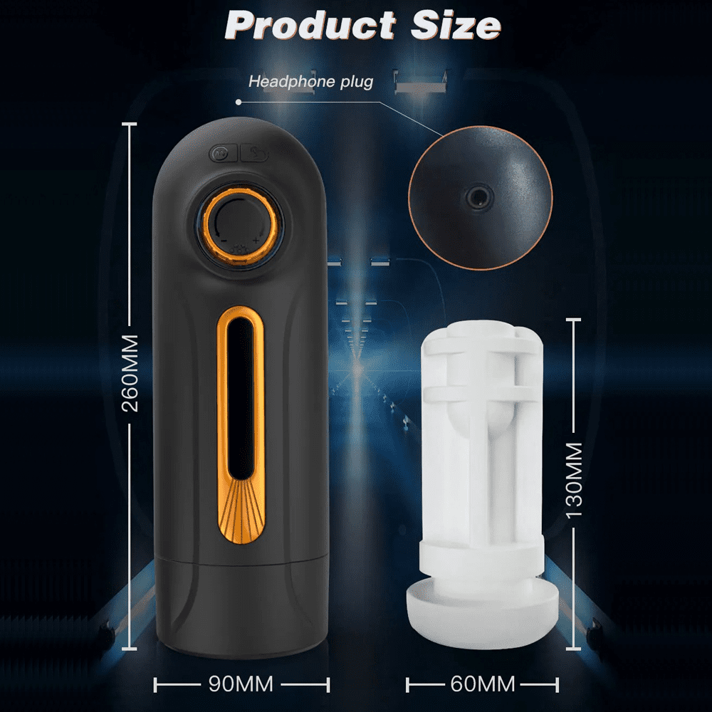 Telescopic Masturbator Blowjob / Automatic Sucking Sex Toys
