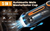 Telescopic Masturbator Blowjob / Automatic Sucking Sex Toys
