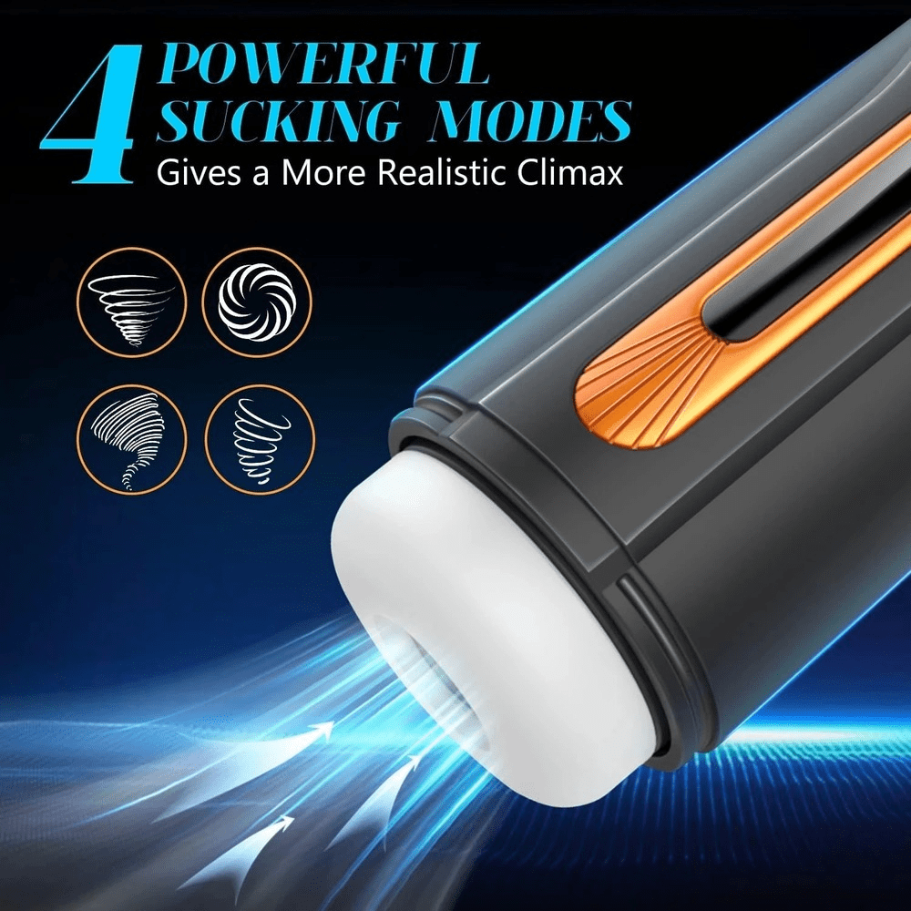 Telescopic Masturbator Blowjob / Automatic Sucking Sex Toys