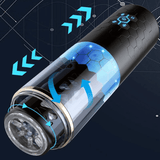 Telescopic Rotating Male Masturbator / Blowjob Sex Toy