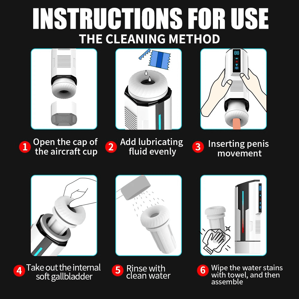 Telescopic Rotation Sex Toy / Blowjob Automatic Cup for Male