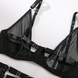 Transparent Underwear for Women / Erotic Fishnet Lingerie / Mesh Push Up Bra - EVE's SECRETS