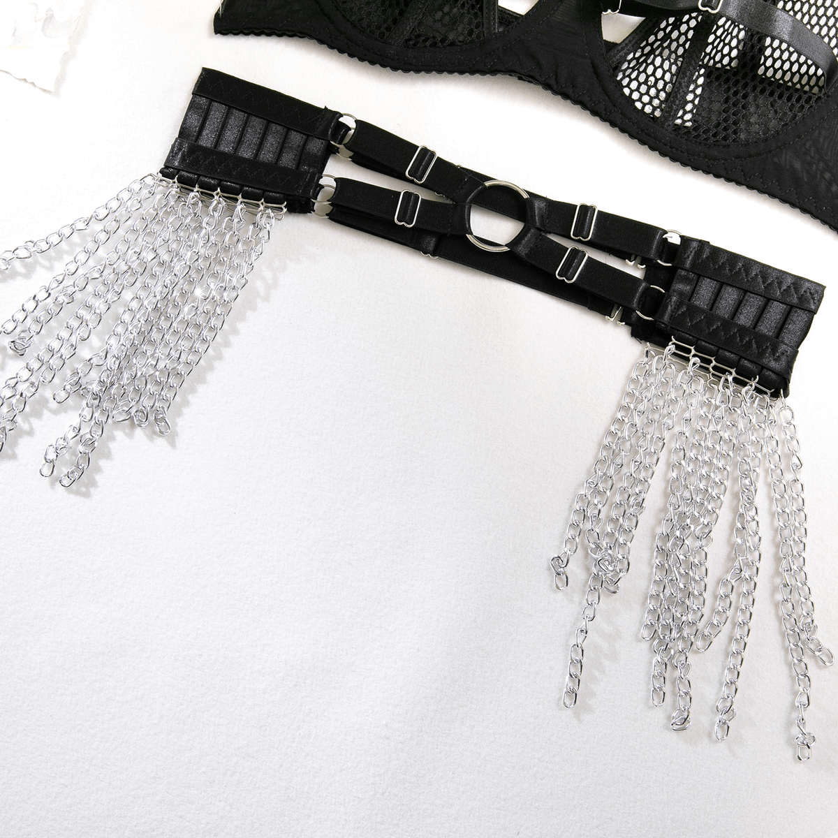 Transparent Underwear for Women / Erotic Fishnet Lingerie / Mesh Push Up Bra - EVE's SECRETS