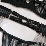 Transparent Underwear for Women / Erotic Fishnet Lingerie / Mesh Push Up Bra - EVE's SECRETS