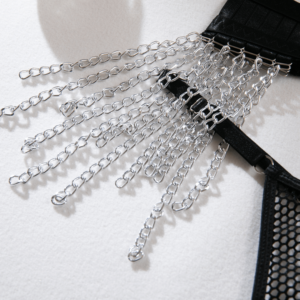 Transparent Underwear for Women / Erotic Fishnet Lingerie / Mesh Push Up Bra - EVE's SECRETS