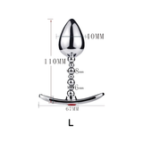 Unisex Metal Anal Plugs With Flexible Head / Anus Masturbation Kit / Adult Sex Toys - EVE's SECRETS