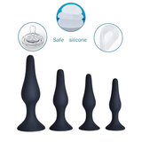 Unisex Silicone Butt Plug Set for Adult / Erotic Sex Toy Anal Plug - EVE's SECRETS