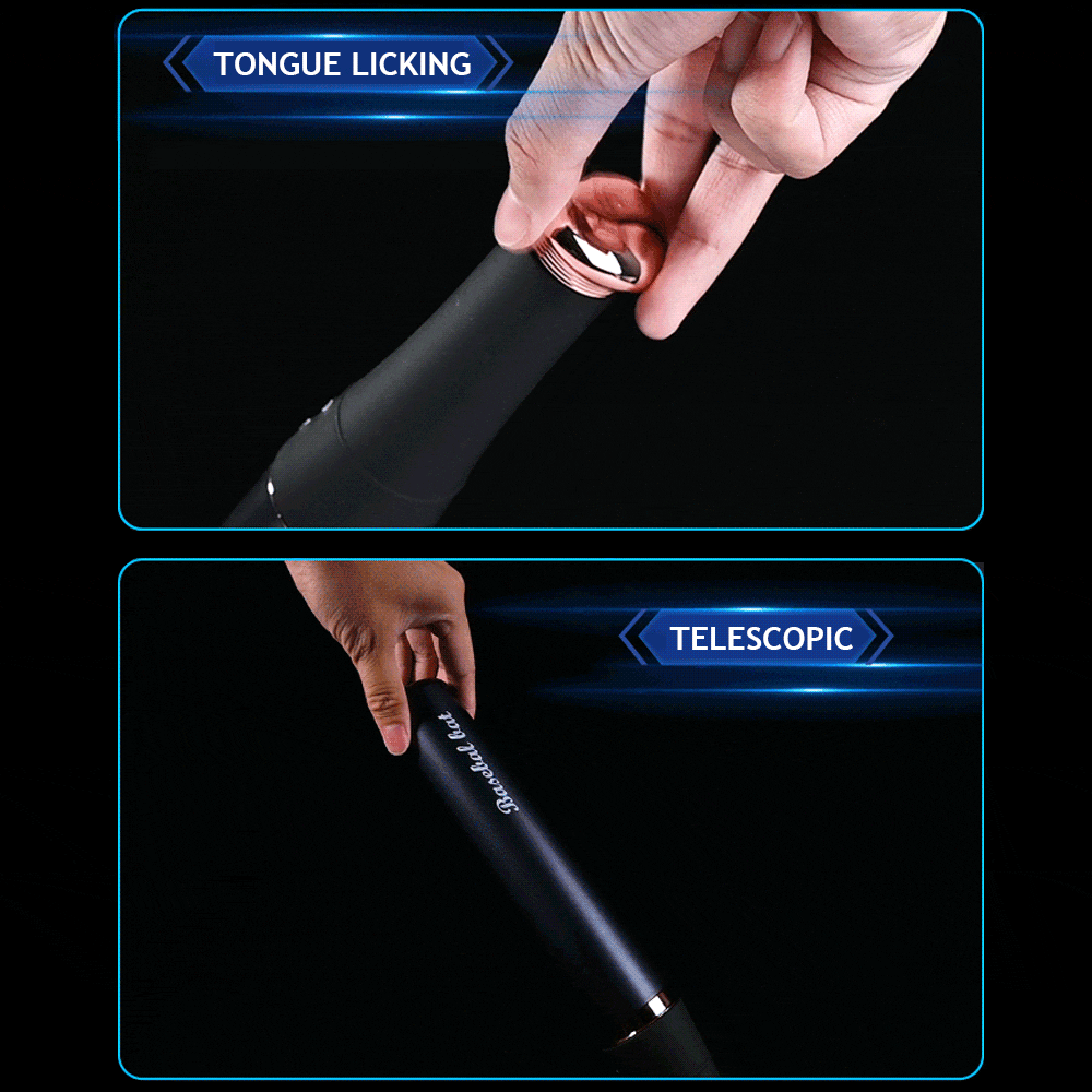 Vaginal Thrusting Telescopic Dildo / Female Masturbator with Licking / Clitoral Stimulation for Women - EVE's SECRETS
