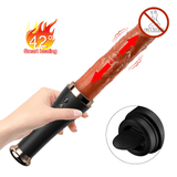 Vaginal Thrusting Telescopic Dildo / Female Masturbator with Licking / Clitoral Stimulation for Women - EVE's SECRETS