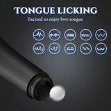 Vaginal Thrusting Telescopic Dildo / Female Masturbator with Licking / Clitoral Stimulation for Women - EVE's SECRETS