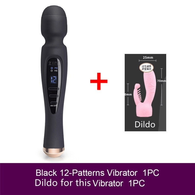 Magic Wand Vibrator for Women / Female Clitoral Massager / Adult Sex Toys - EVE's SECRETS