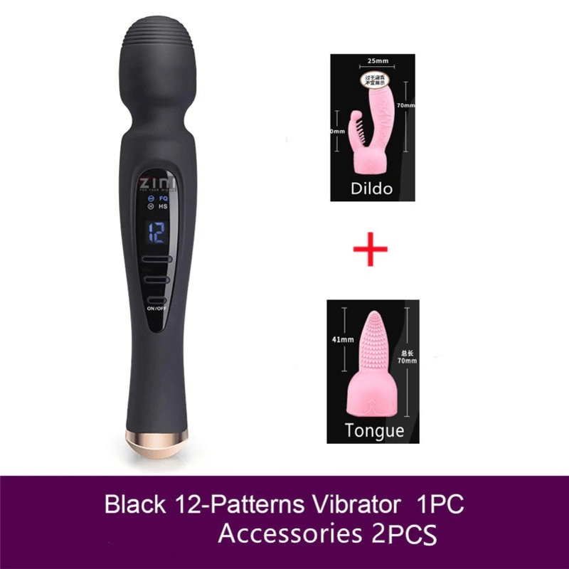 Magic Wand Vibrator for Women / Female Clitoral Massager / Adult Sex Toys - EVE's SECRETS