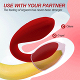Wireless Clit and G-Spot Vibrator / Adult Silicone Double Stimulator / USB Rechargeable Sex Toy - EVE's SECRETS