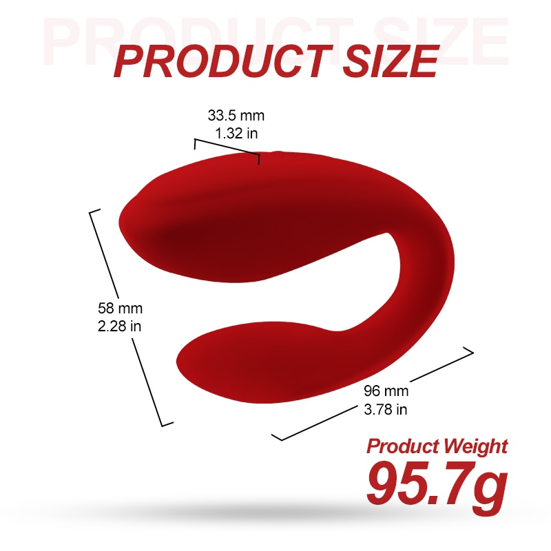 Wireless Clit and G-Spot Vibrator / Adult Silicone Double Stimulator / USB Rechargeable Sex Toy - EVE's SECRETS