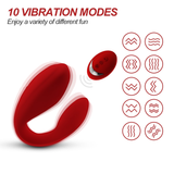 Wireless Clit and G-Spot Vibrator / Adult Silicone Double Stimulator / USB Rechargeable Sex Toy - EVE's SECRETS