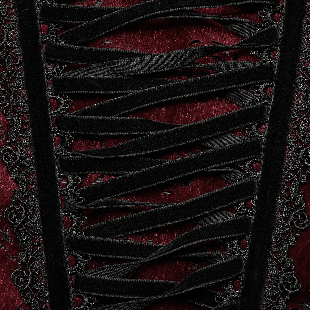 Woman's Victorian Corset with Lace-up Front