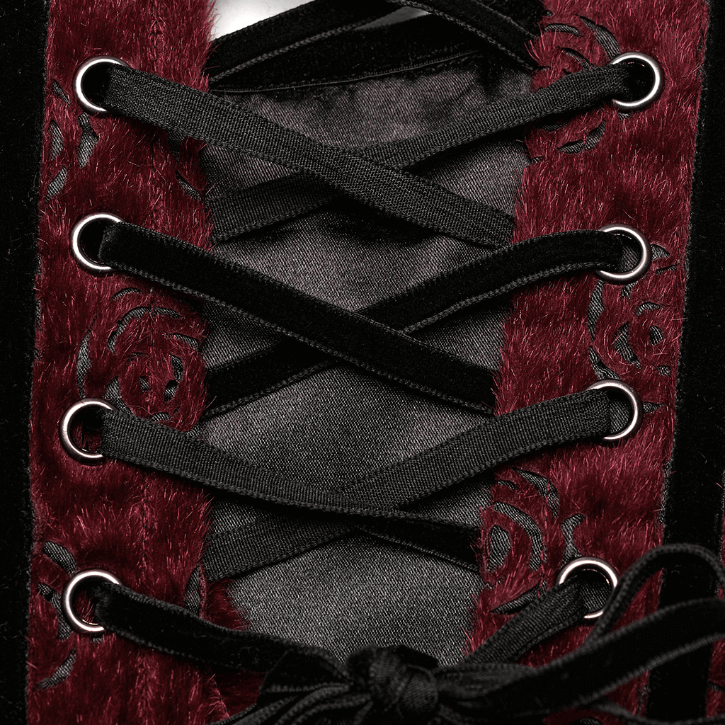 Woman's Victorian Corset with Lace-up Front