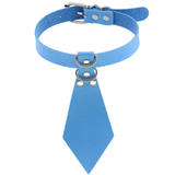 Women's Fetish Choker with Tie / Sexy Faux Leather Collar / BDSM Neck Accessories - EVE's SECRETS