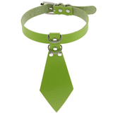 Women's Fetish Choker with Tie / Sexy Faux Leather Collar / BDSM Neck Accessories - EVE's SECRETS