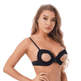 Women's Hot Sexy Open Cup Bra / Lace Underwear with Adjustable Straps - EVE's SECRETS