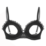 Women's Hot Sexy Open Cup Bra / Lace Underwear with Adjustable Straps - EVE's SECRETS