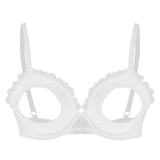 Women's Hot Sexy Open Cup Bra / Lace Underwear with Adjustable Straps - EVE's SECRETS