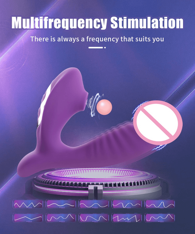 Women's Masturbation Stimulator Sex Toys / Clitoris Stimulation Sucking Vibrators - EVE's SECRETS