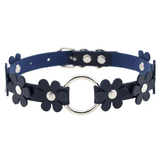 Women's Punk Choker Necklace / PU Leather Flower Festival Jewelry Accessories - EVE's SECRETS
