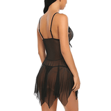 Women's Seductive Chemise / See-Through Erotic Nightgown / Sleeveless Intimate Apparel - EVE's SECRETS