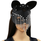 Women's Sexy Face Mask / Leather Sex Mask with Ears - EVE's SECRETS