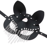 Women's Sexy Face Mask / Leather Sex Mask with Ears - EVE's SECRETS