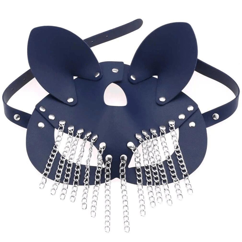 Women's Sexy Face Mask / Leather Sex Mask with Ears - EVE's SECRETS