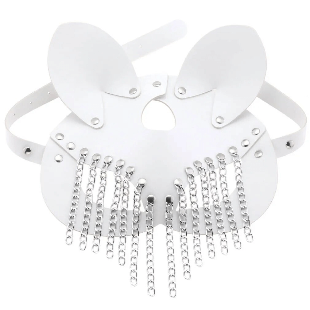 Women's Sexy Face Mask / Leather Sex Mask with Ears - EVE's SECRETS