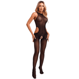 Women's Stretchy Bodystocking / See-Through Sleeveless Bodysuit