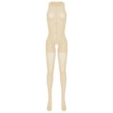 Women's Stretchy Bodystocking / See-Through Sleeveless Bodysuit