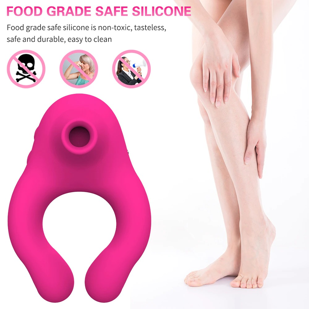 10 Frequency Sucking Vibrator / Soft Pulsating Stimulator Massager / Sex Toys for Couple - EVE's SECRETS