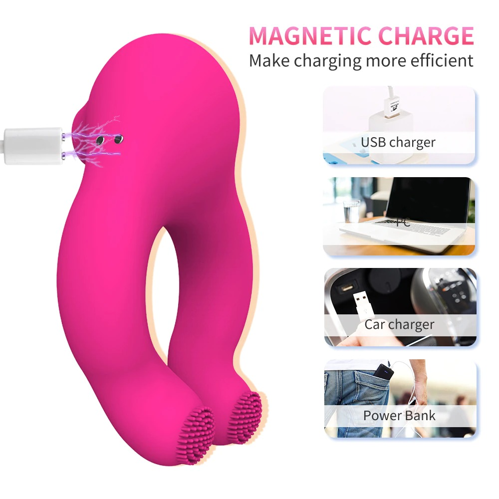 10 Frequency Sucking Vibrator / Soft Pulsating Stimulator Massager / Sex Toys for Couple - EVE's SECRETS