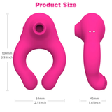10 Frequency Sucking Vibrator / Soft Pulsating Stimulator Massager / Sex Toys for Couple - EVE's SECRETS