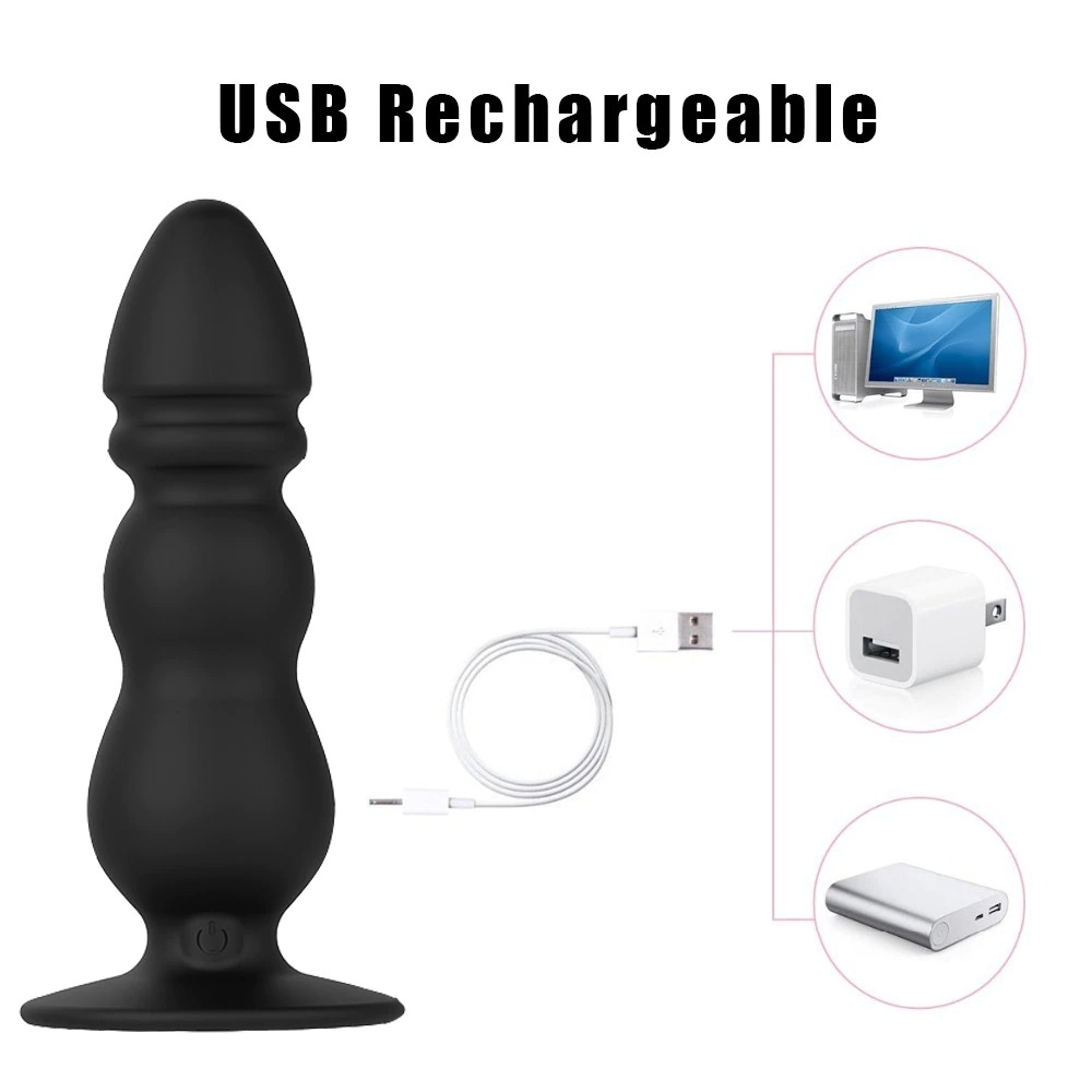 10 Modes Prostate Anal Massager Vibrator / G-Spot Stimulation Male Butt Plug / Sex Toy For Men - EVE's SECRETS