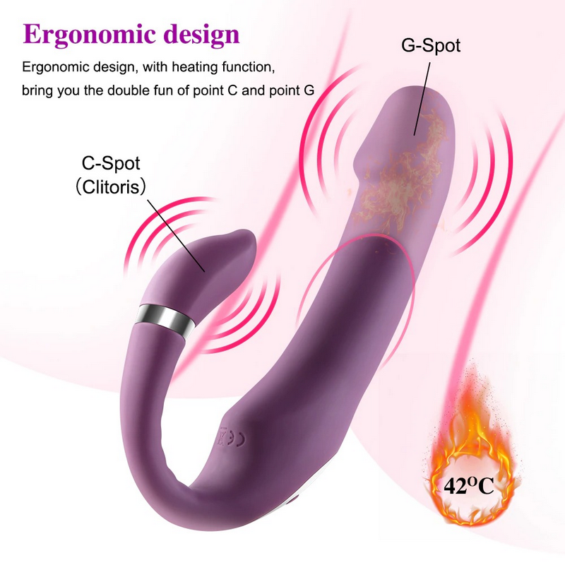 10 Speed Dildo Vibrator For Women / Silicone Clit Vibrator / Sex Toy For Ladies - EVE's SECRETS