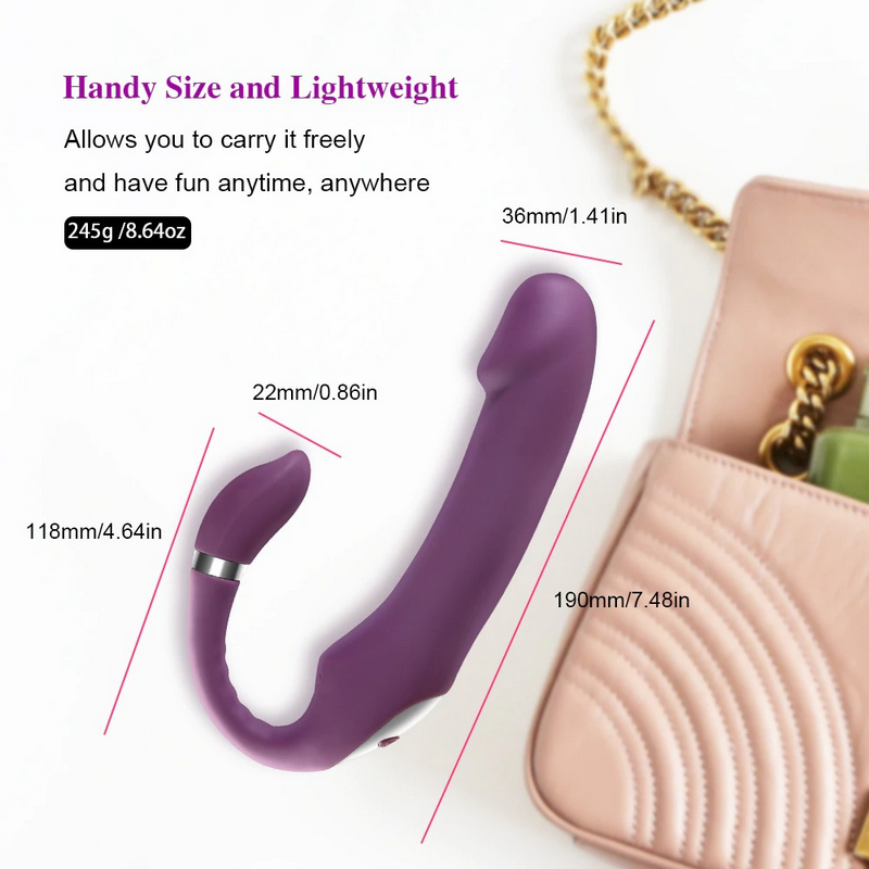 10 Speed Dildo Vibrator For Women / Silicone Clit Vibrator / Sex Toy For Ladies - EVE's SECRETS