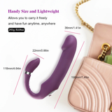 10 Speed Dildo Vibrator For Women / Silicone Clit Vibrator / Sex Toy For Ladies - EVE's SECRETS