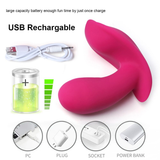 10 Speed Multiple Vibrator / Remote Control Clit Stimulating Masturbator / Sex Toy for Women - EVE's SECRETS