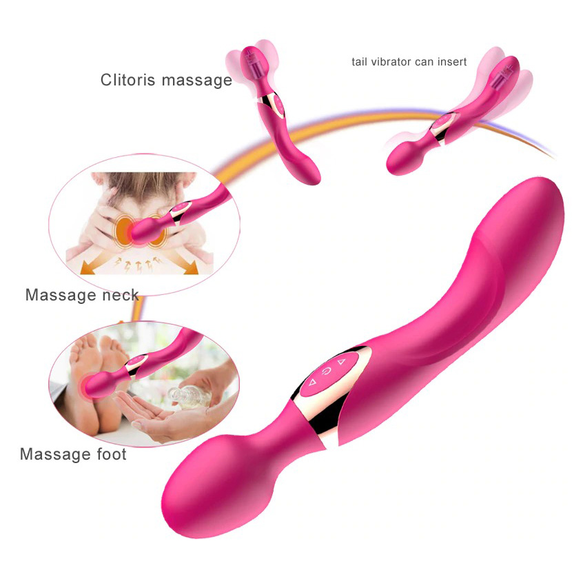 10 Speeds Powerful Big Magic Wand Body Massager Sex Toy For Women / Clitoris Stimulate Vibrator - EVE's SECRETS