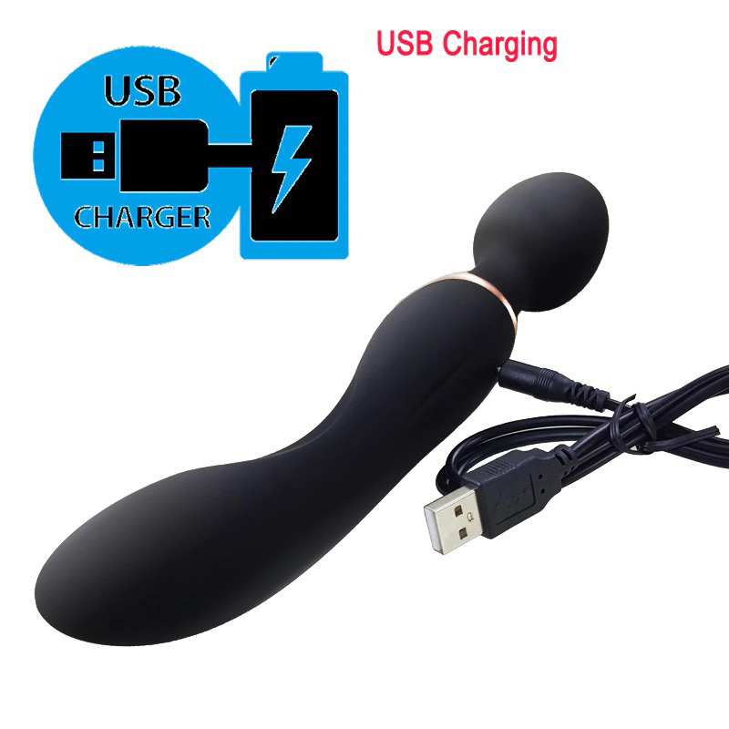 10 Speeds Powerful Big Magic Wand Body Massager Sex Toy For Women / Clitoris Stimulate Vibrator - EVE's SECRETS