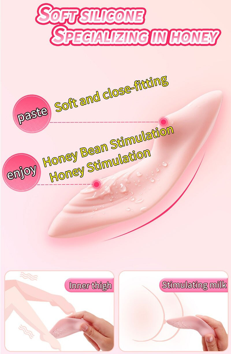 10-Speeds Wireless Wearable Clitoral Vibrator / Remote Controlled Invisible Women's Sex Toy - EVE's SECRETS