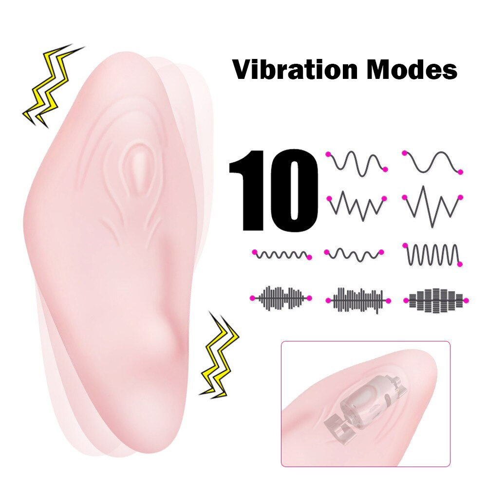 10-Speeds Wireless Wearable Clitoral Vibrator / Remote Controlled Invisible Women's Sex Toy - EVE's SECRETS