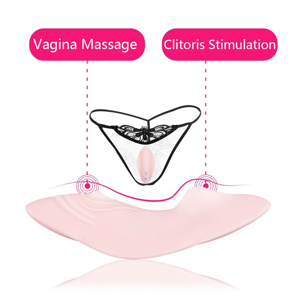 10-Speeds Wireless Wearable Clitoral Vibrator / Remote Controlled Invisible Women's Sex Toy - EVE's SECRETS